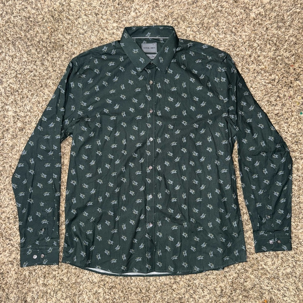 Stitch Note Long Sleeve Button-Down